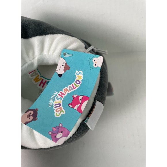 Kids Size 11-12, ORIGINAL SQUISHMALLOWS Penguin Santa Hat House Slippers - Picture 4 of 4